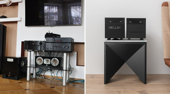 all in one duet black and traditional home audio system